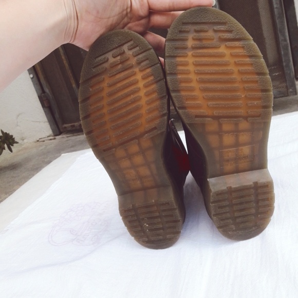 Docs Dr. Martens 1460 Combat Boot 8-Eye PURPLE - Picture 7 of 8